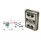 Copag Texas Hold 'Em Silver Peek Index Black Copag Texas Hold 'Em Silver Peek Index Black