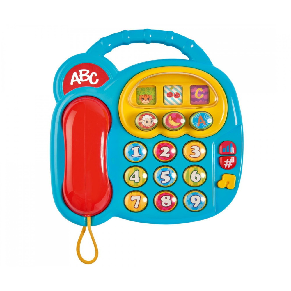 ABC farverig telefon
