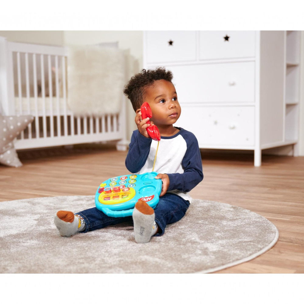 ABC farverig telefon