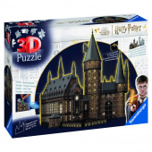 Ravensburger 3D: Hogwarts Castle Great Hall Night Edition 540 Brikker Ravensburger 3D: Hogwarts Castle Great Hall Night Edition 540 Brikker