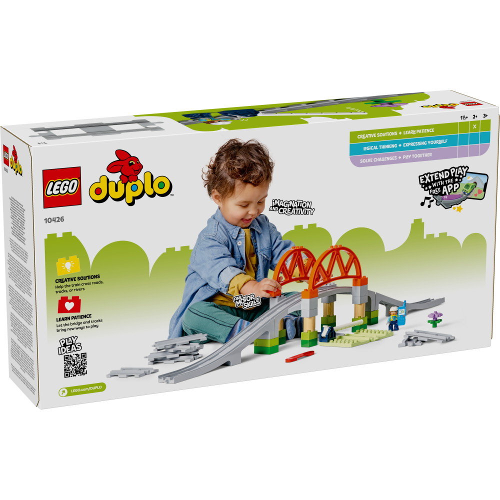LEGO Duplo - Togbro og spor – udvidelsessæt