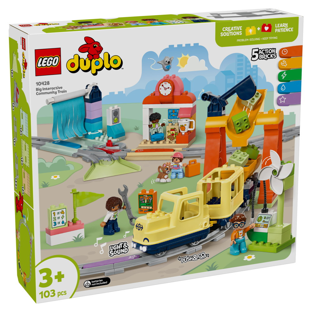 LEGO Duplo - Stort interaktivt lokalbanetog