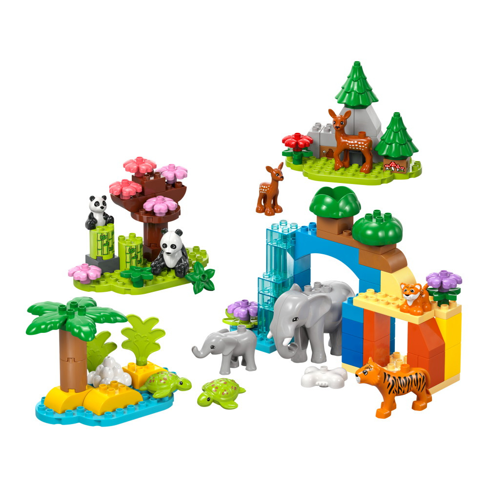 LEGO Duplo - 3-i-1 vilde dyrefamilier