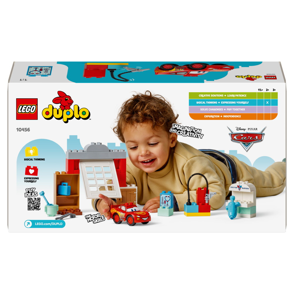 LEGO Duplo - Lynet McQueens besøg i Docs værksted
