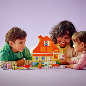 LEGO Duplo - Blueys families hus med huskespil LEGO Duplo - Blueys families hus med huskespil
