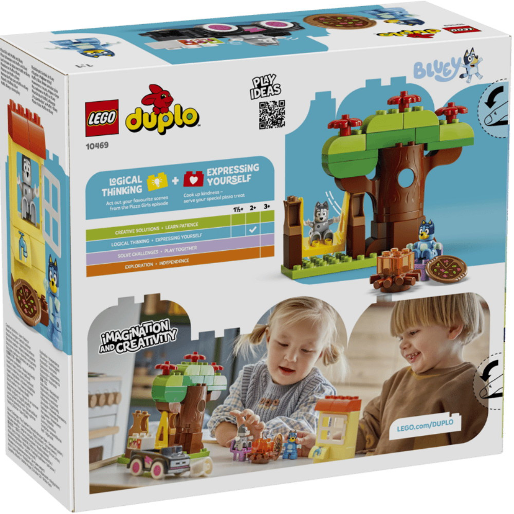 LEGO Duplo - Bluey Pizza Girls med Muffin og Bluey
