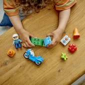 LEGO Duplo - Blå Politimotorcykel LEGO Duplo - Blå Politimotorcykel