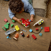 LEGO Duplo - Brandbil Med Slange Og Brandman LEGO Duplo - Brandbil Med Slange Og Brandman