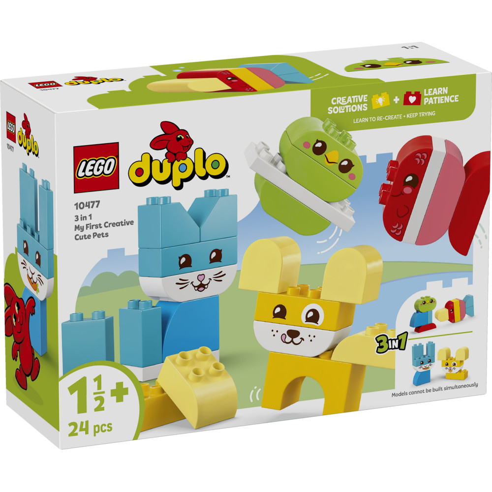 LEGO Duplo - 3-i-1 Kreative Søde Kæledyr