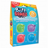 Zimpli Kids Baff Bombz 4-Pack
