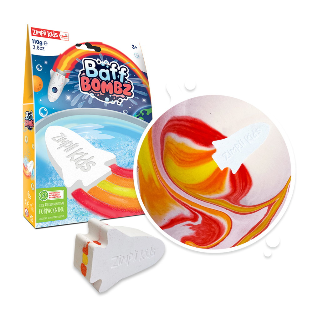 Zimpli Kids Rocket Baff Bombz