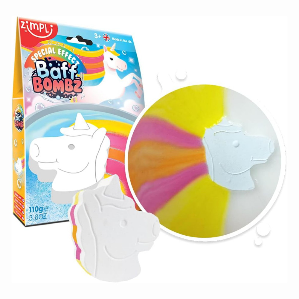 Zimpli Kids Baff Bombz Unicorn