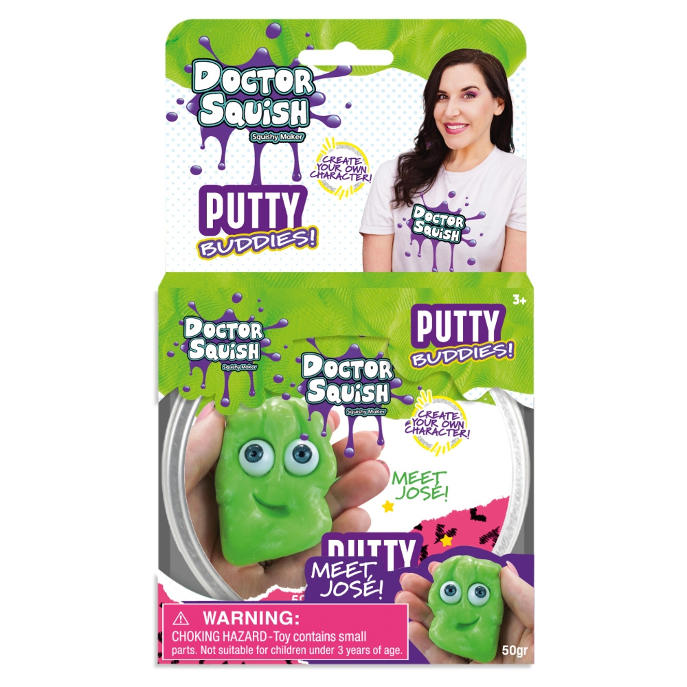 Doctor Squish Putty José Grøn 50 g