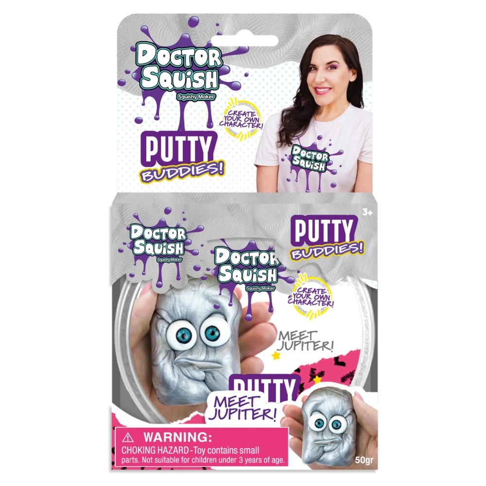 Doctor Squish Putty Jupiter Silver 50 g