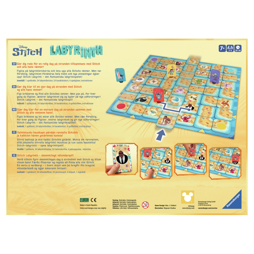 Labyrinth Disney - Stitch (DK)