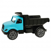 Plasto Stor lastbil - Turkis/Sort Plasto Stor lastbil - Turkis/Sort