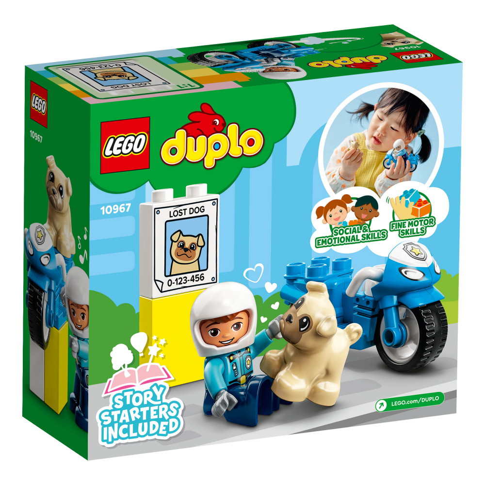 LEGO Duplo - Politimotorcykel 