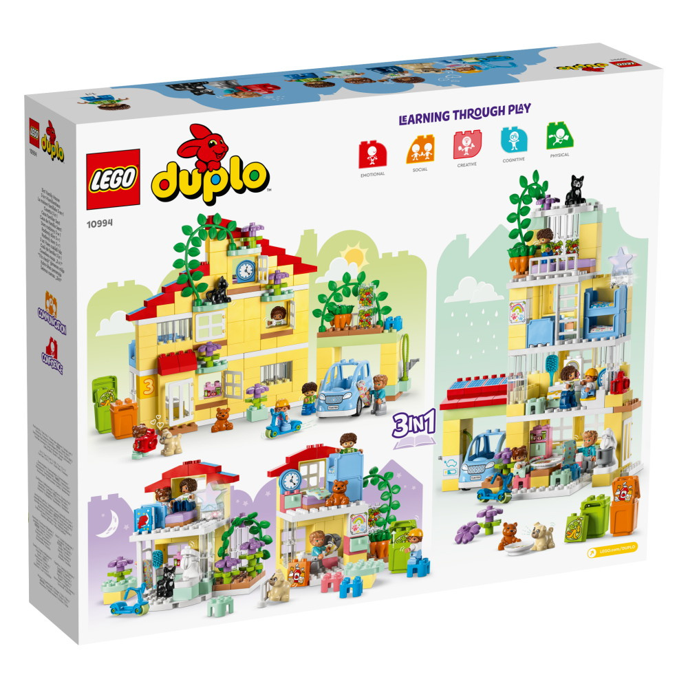 LEGO Duplo - 3-i-1-familiehus
