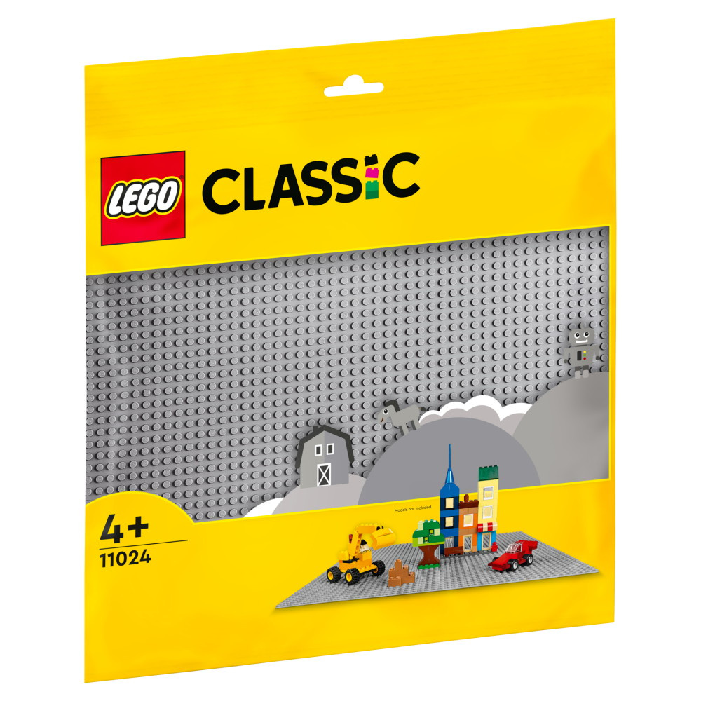 LEGO Classic - Grå byggeplade