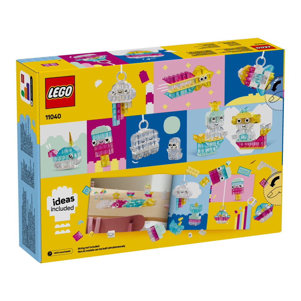 LEGO Classics - Magiske gennemsigtige klodser