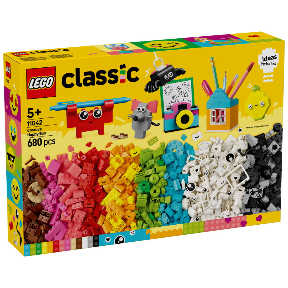 LEGO Classics - Kreativ glad æske