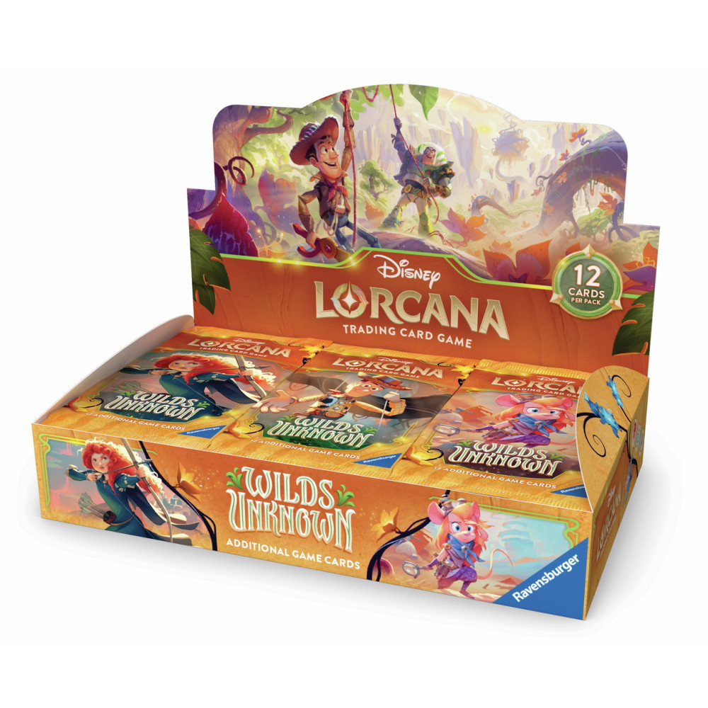 Disney Lorcana TCG: Wilds Unknown Booster Display 