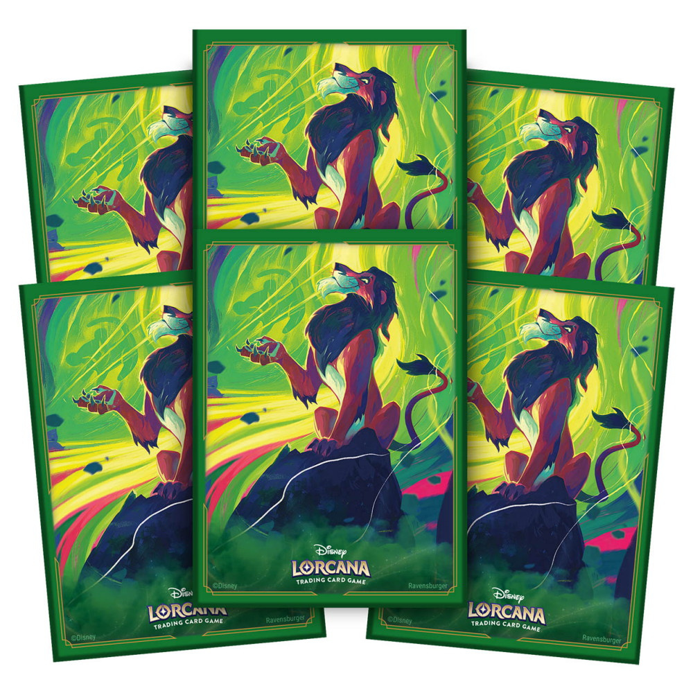Disney Lorcana TCG: Sleeves 63 x 88 mm - Scar