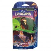 Disney Lorcana TCG: Shimmering Skies Starter Deck - Emerald & Steel Disney Lorcana TCG: Shimmering Skies Starter Deck - Emerald & Steel