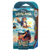 Disney Lorcana TCG: Azurite Sea Starter Deck - Amber & Ruby Disney Lorcana TCG: Azurite Sea Starter Deck - Amber & Ruby