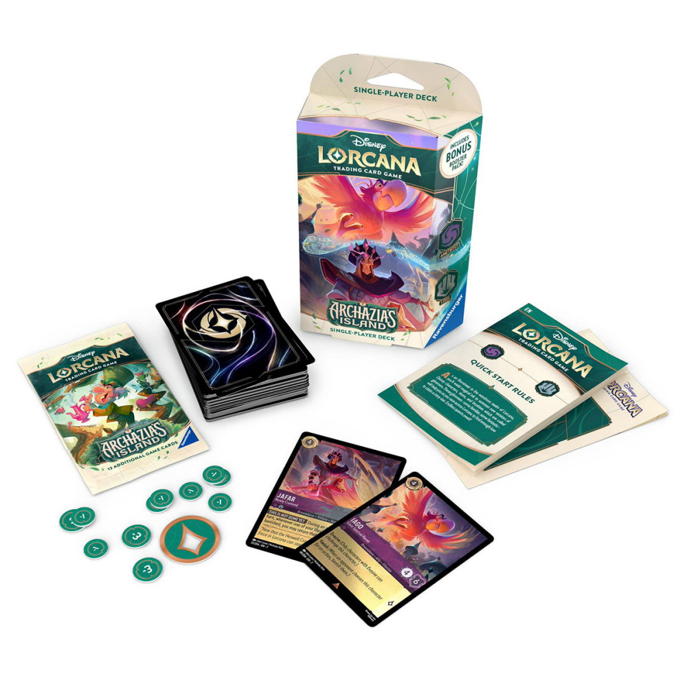 Disney Lorcana TCG: Archazia’s Island Starter Deck - Amethyst & Steel