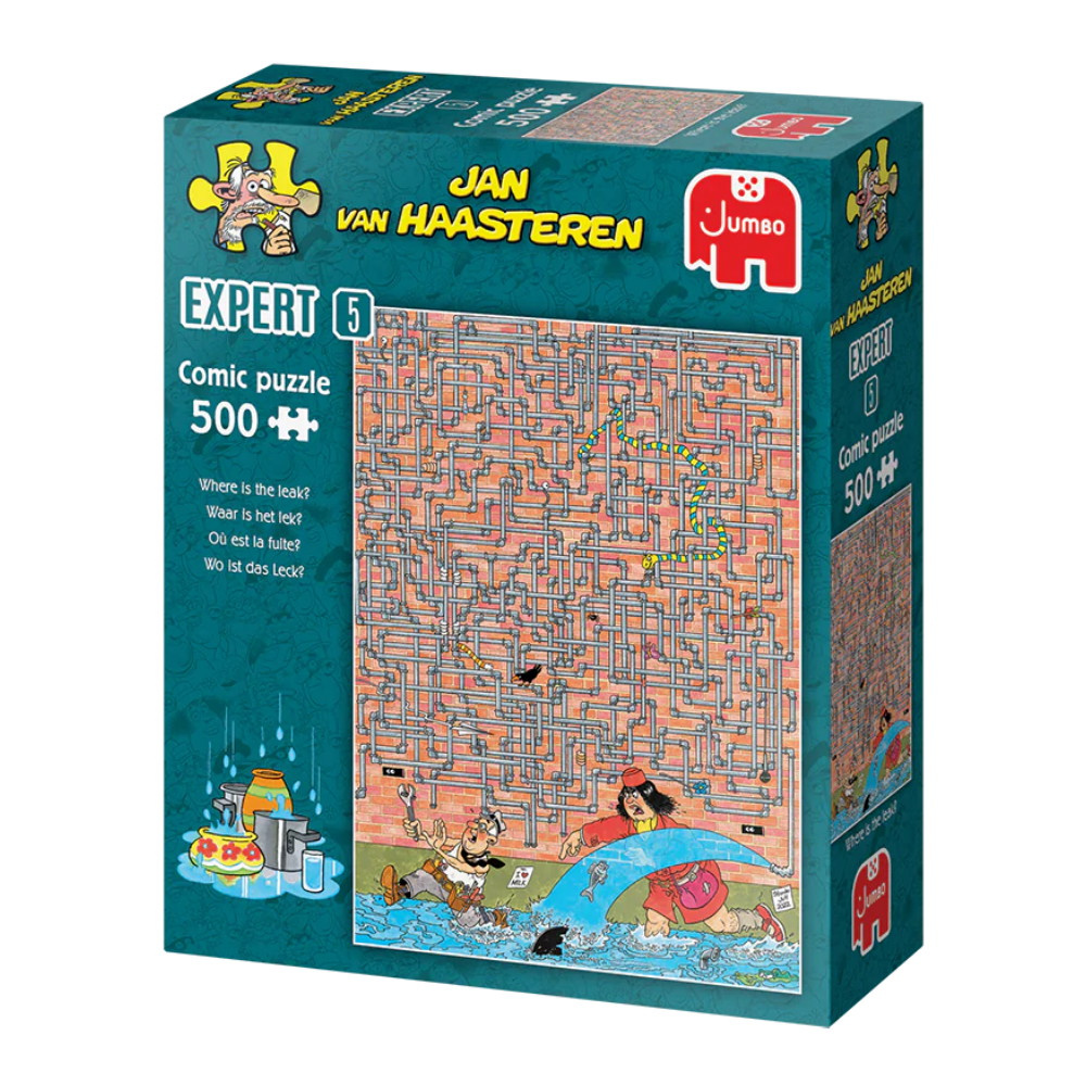 Jan van Haasteren - Where is the leak? 500 Brikker