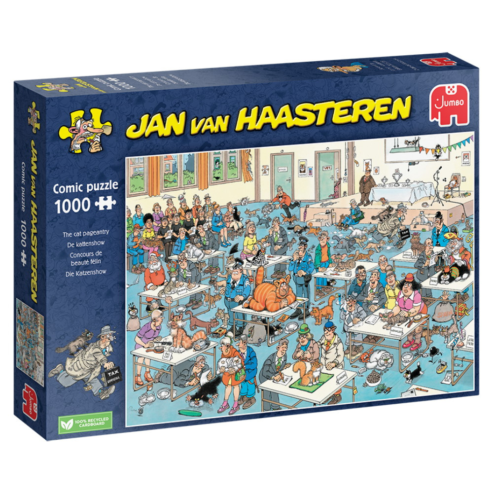 Jan van Haasteren The cat pageantry 1000 Brikker