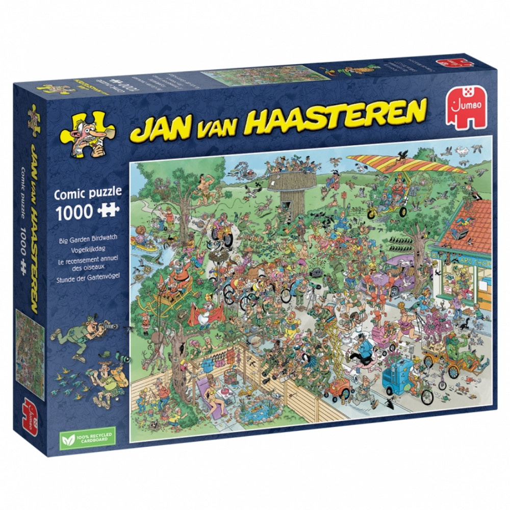 Jan van Haasteren Big Garden Birdwatch 1000 Brikker