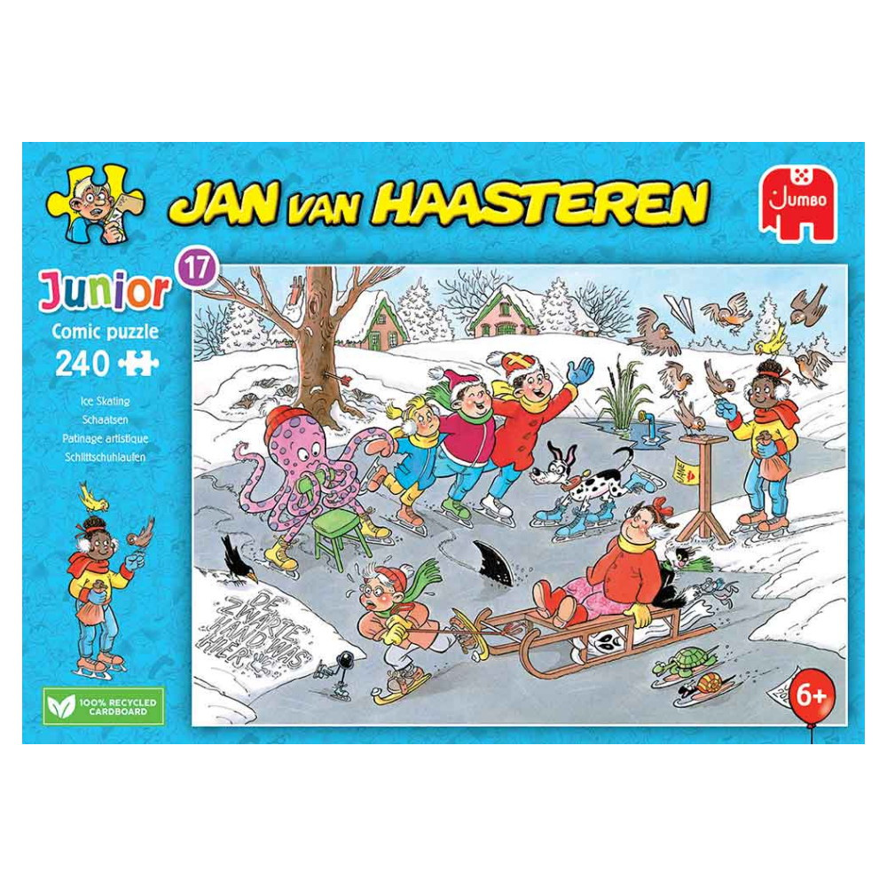 Jan van Haasteren Ice Skating 240 Brikker