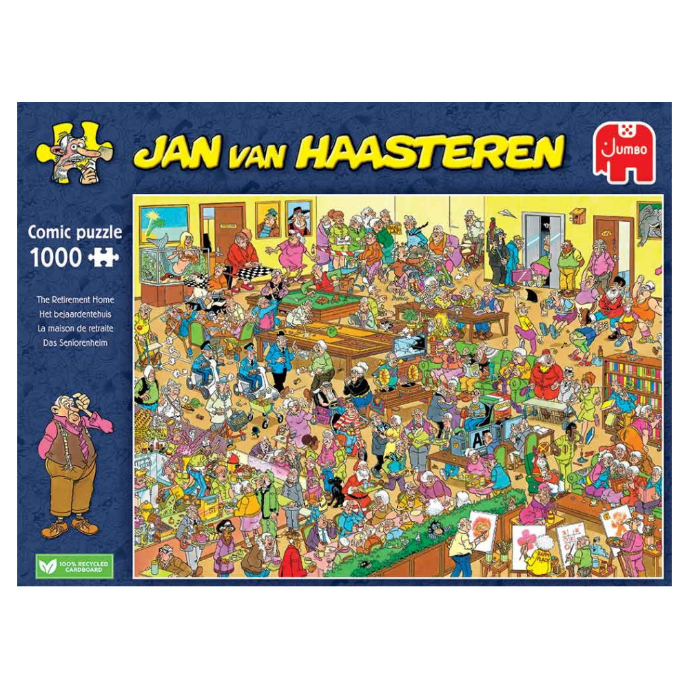 Jan van Haasteren The Retirement Home 1000 Brikker