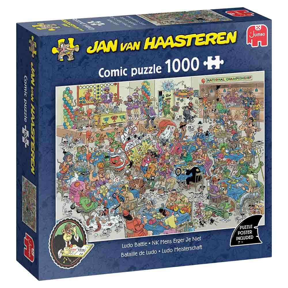 Jan van Haasteren - Ludo Battle 1000 Brikker