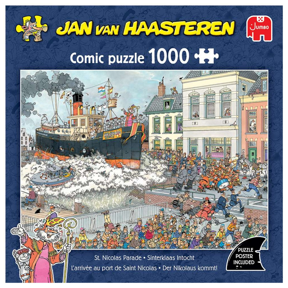 Jan van Haasteren: St. Nicolas Parade 1000 Brikker