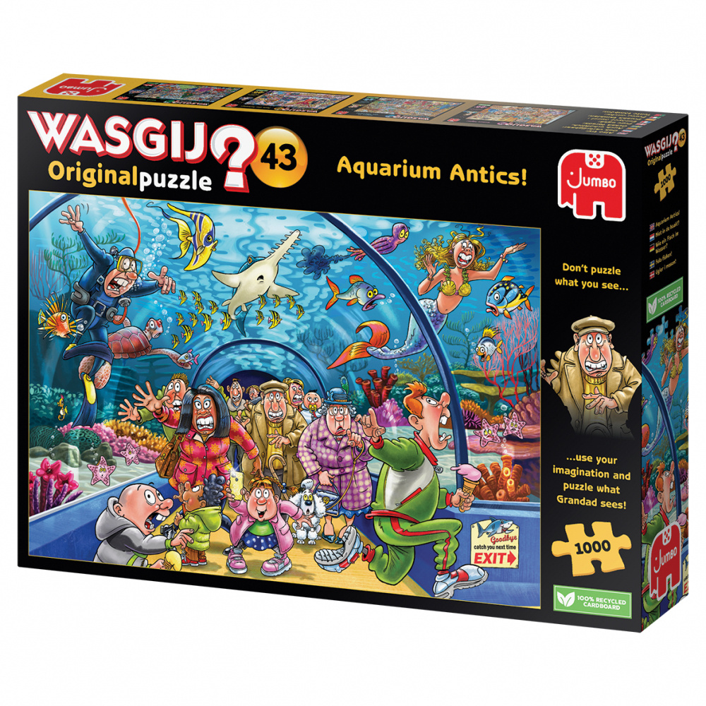 Wasgij? Original #43 Aquarium Antics! 1000 Brikker
