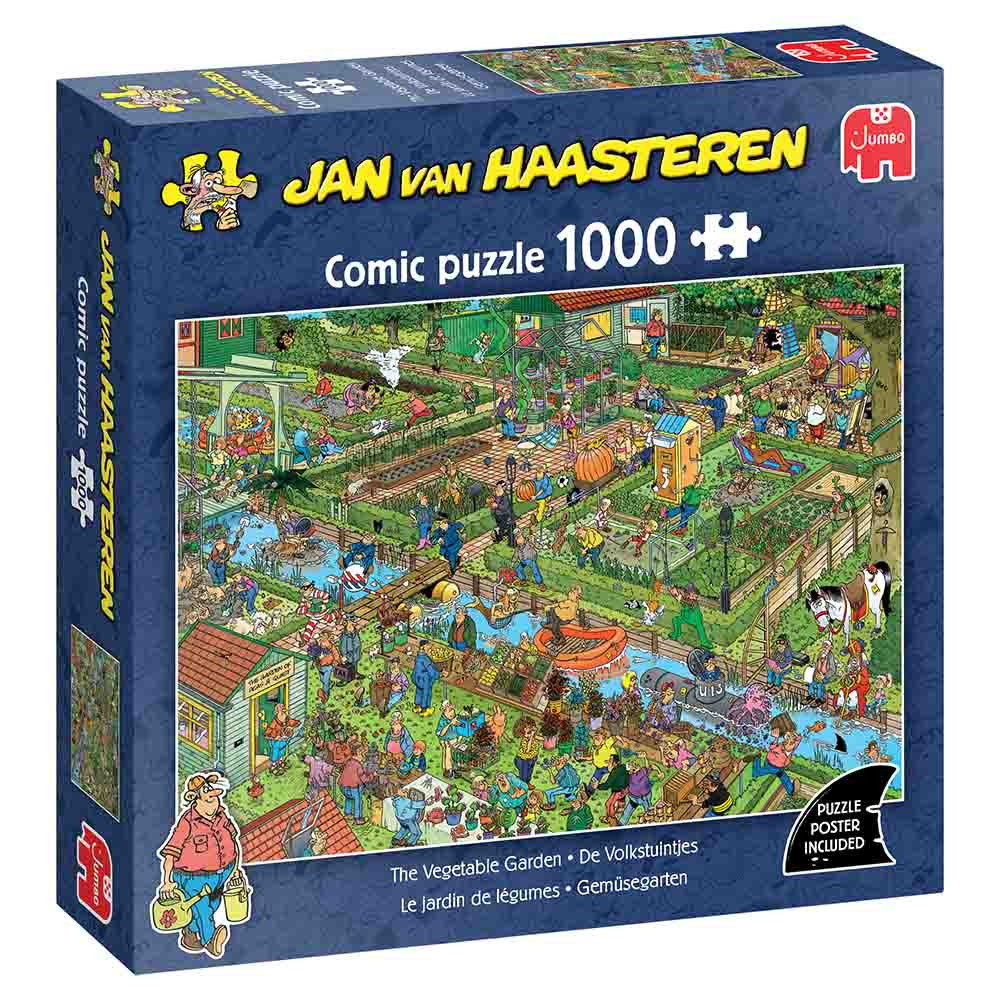 Jan van Haasteren - The Vegetable Garden 1000 brikker