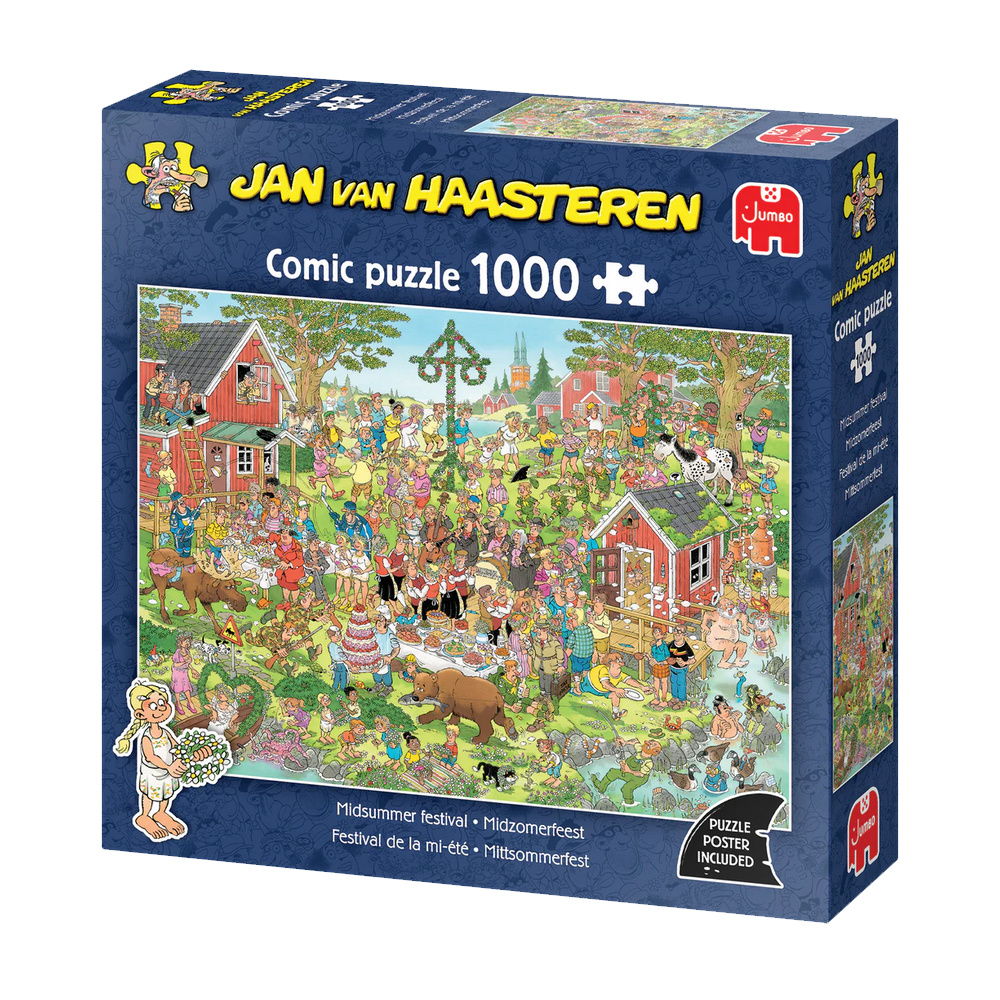 Jan van Haasteren Midsummer Festival 1000 Brikker