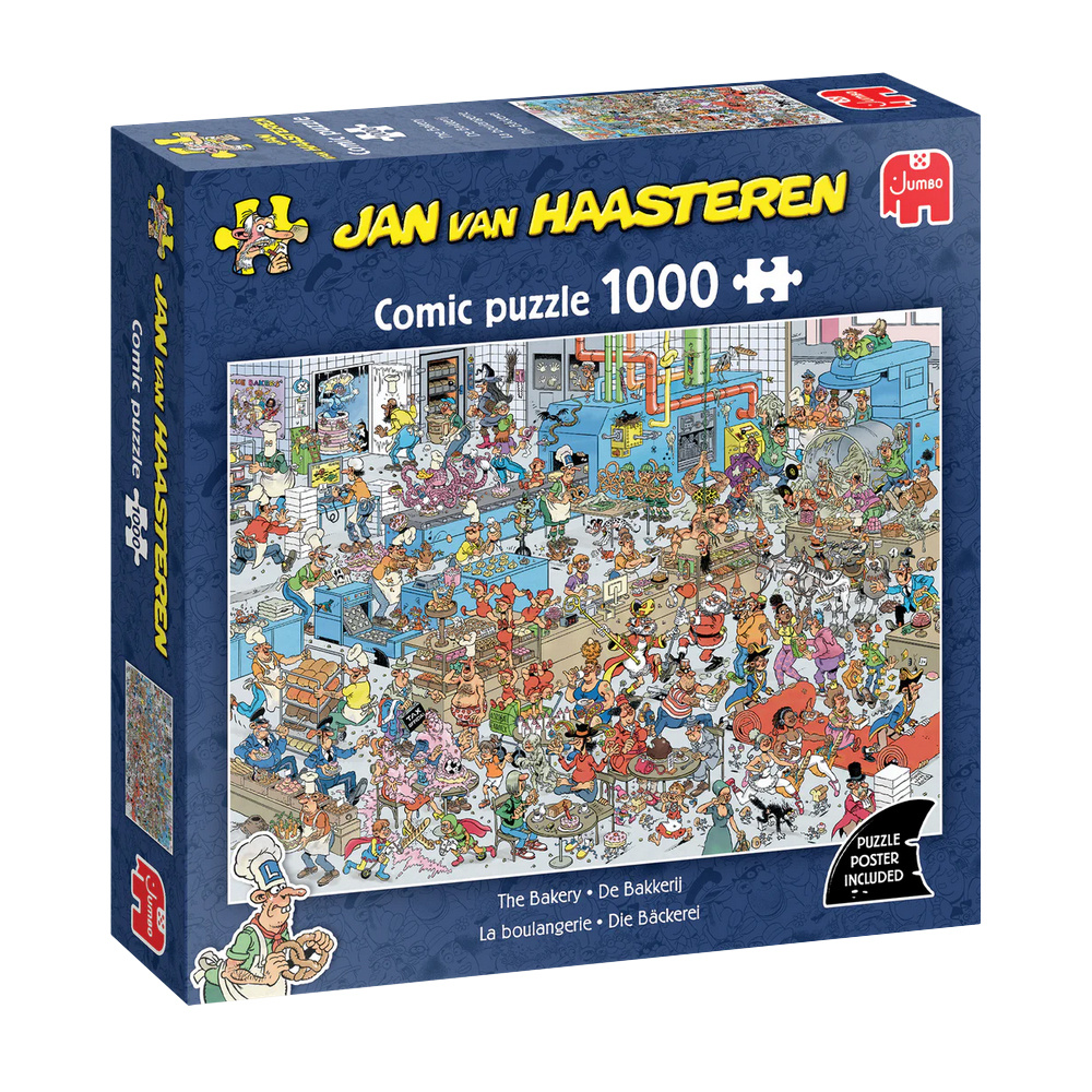 Jan van Haasteren The Bakery 1000 Brikker