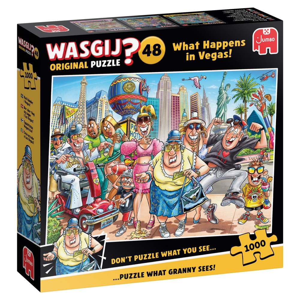 Wasgij? Original #48 - What Happens in Vegas! 1000 Brikker
