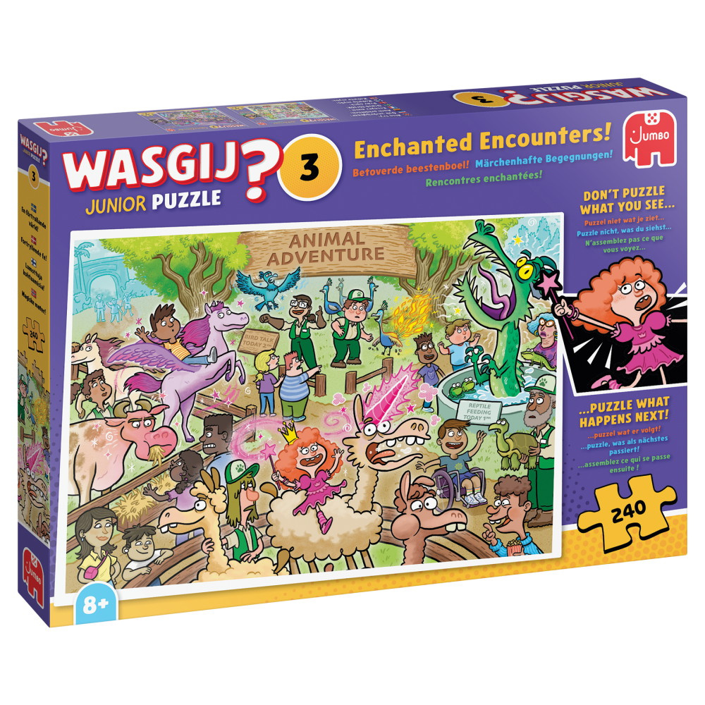 Wasgij? Junior #3 - Enchanted Encounters! 240 Brikker