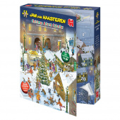 Jan van Haasteren - Adventskalender 2026 - 24 x 54 Brikker Jan van Haasteren - Adventskalender 2026 - 24 x 54 Brikker