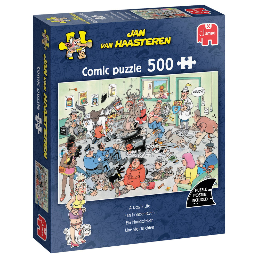 Jan van Haasteren - A Dog's Life 500 Brikker