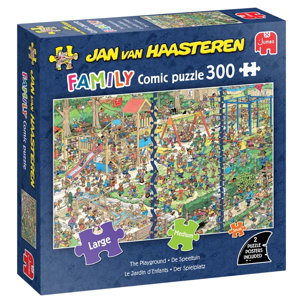 Jan van Haasteren Puslespil: The Playground 300 Brikker