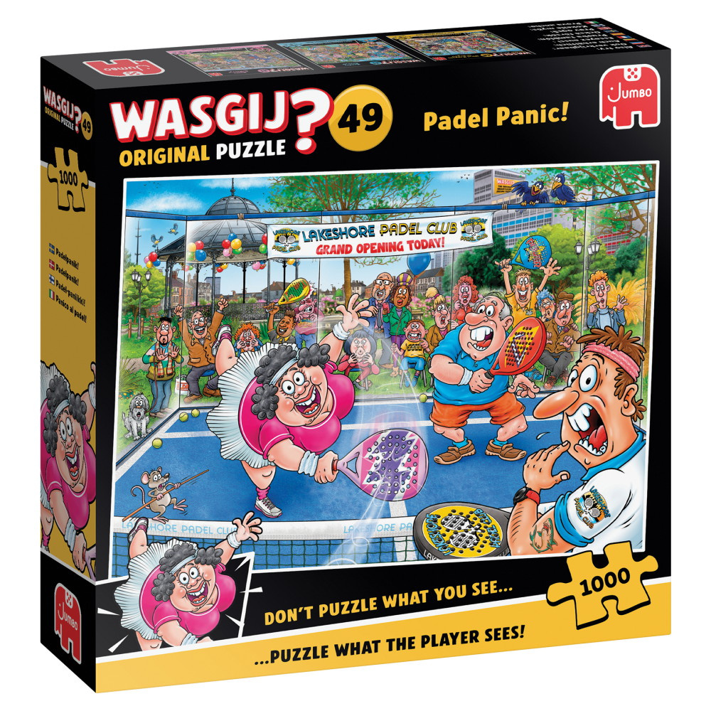 Wasgij? Original #49 - Padel Panic! 1000 Brikker