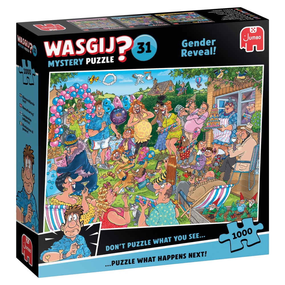 Wasgij? Mystery #31 - Gender Reveal! 1000 Brikker