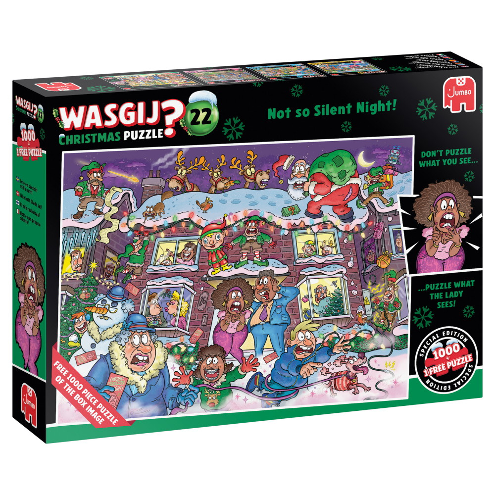 Wasgij? Christmas #22 - Not so Silent Night! 1000 Brikker