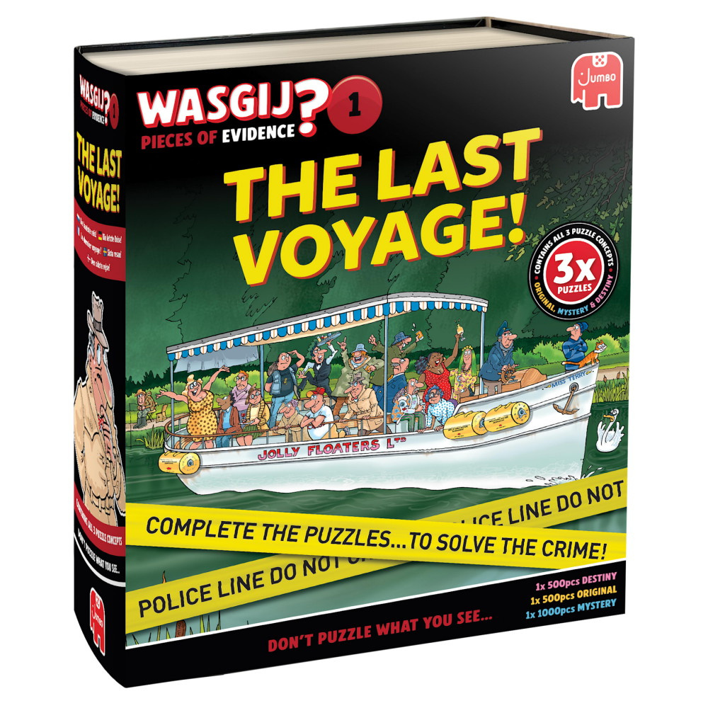 Wasgij: Pieces of Evidence 1 - The Last Voyage! 2000 Brikker